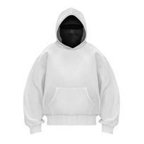 Unisex Balaklava Džemperis su Gobtuvu, Puloveris, Džemperis su Gobtuvu su Slidinėjimo Kauke, Šiltas, Atsparus Vėjui Džemperis su Priekine Kišene Bėgiojimui, Lauko Sportui, Gatvės S raudona