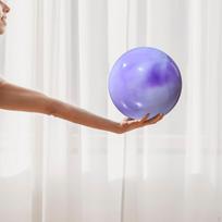 Ritminei gimnastikai kamuolys Šokis Tvirtas Lengvas 7,09 colio Varžyboms Treniruotėms Pink Purple