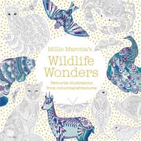 Millie Marotta's Wildlife Wonders, featuring illustrations from colouring adventures