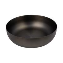 DISTRICT 70 ROYAL metalinis dubenėlis šunims L 21 cm., tamsiai pilka
