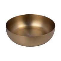 DISTRICT 70 ROYAL metalinis dubenėlis šunims L 21 cm., aukso