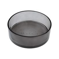 DISTRICT 70 DAWN stiklinis dubenėlis šunims M 17 cm., juoda
