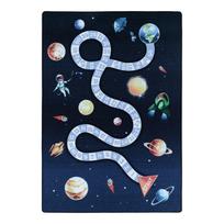Tamsiai mėlynos spalvos vaikiškas kilimas 140x200 cm Play Space – Ayyildiz Carpets