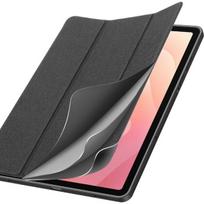 „Dux Ducis Samsung Galaxy Tab S11 Domo“ serijos trijų dalių stovas, PU odos planšetinio kompiuterio dėklas, juodas