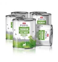 Konservai šunims su žvėriena Pupil Premium All Meat Adult, 800 g