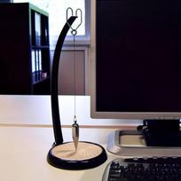Juodas Smėlio Laikrodis Stalo Dekoras - Unikali Dovana Rivex