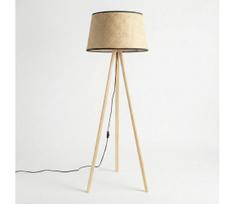 Brilagi - LED grindinė lempa CERIA 1xE27/60W/230V, skersmuo 50 cm, smėlio spalvos