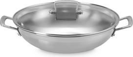 Le Creuset Wok keptuvė su dangčiu, 3 sluoksnių, 30 cm, 2 dalių