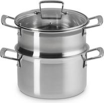 Le Creuset Puodas su garinimo įdėklu, 3 sluoksnių, 20 cm
