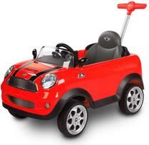 MINI Cooper paspiriama mašina su rankena, Rollplay