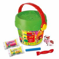 Giotto Be-Be plastilino-modelino rinkinys „My Modelling Bucket Farm“