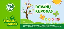 Dovanų kuponas 100 EUR