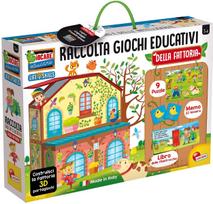 3D dėlionė su žaidimais „Ferma”, Lisciani