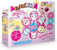 Figūrėlių spalvinimo rinkinys „Fuzzikins Dress Up”