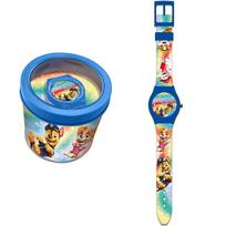 Vaikiškas rankinis laikrodis „Paw Patrol“, metalinėje dėžutėje