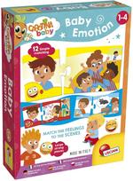 Loginė dėlionė-žaidimas vaikams „Emocijos”, Lisciani