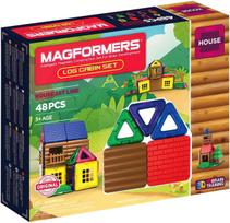 Magformers magnetinis konstruktorius „Log Cabin”