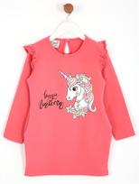 Tunika mergaitei, arbūzo spalvos „Magic Unicorn”, Breeze