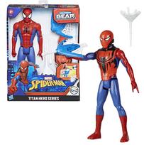 Žmogus voras figūrėlė su tinklo šaudykle „Spiderman Blast Gear“