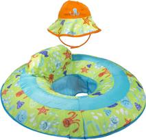 Pripučiamas plaukimo ratas su kepuraite kūdikiams „Swimways”
