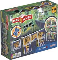 Geomag magnetiniai kubeliai „Džiunglių gyvūnai”, Magicube