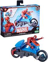 Spiderman motociklas su figūrėle „Web Cycle”