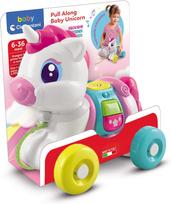 Traukiamas žaislas vienaragis „Baby Unicorn”, Clementoni