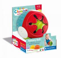 Baby Clemmy sensorinis kamuoliukas su kaladėlėmis