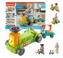 Fisher-Price interaktyvus traktoriukas - paspirtukas vaikams „4-In-1 Farm To Market Tractor”, HLM42