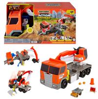 Matchbox transformuojamas žaislinis ekskavatorius, HPD64