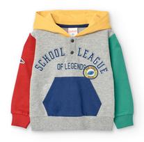 Džemperis berniukui su kapišonu „School League”, Boboli