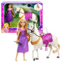Lėlė Auksaplaukė su žirgu „Rapunzel & Maximus Horse Set”, HLW23