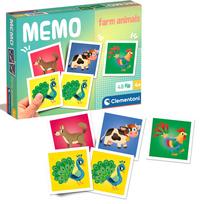 Memo atminties žaidimas vaikams „Ūkio gyvūnai”, Clementoni