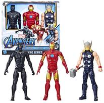 Avengers 3 figūrėlių rinkinys: Geležinis Žmogus, Juodoji Pantera ir Toras, F5291