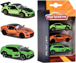 Porsche, Lamborghini ir Jaguar modeliukų rinkinys „Racing Cars”, Majorette