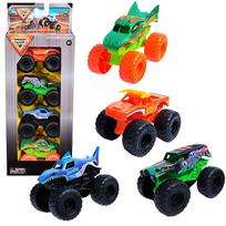 4 monstrų visureigių rinkinys „4-Pack”, Monster Jam