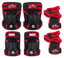 Kelių, alkūnių ir riešų apsaugos vaikams „Avengers”, iki 25 kg