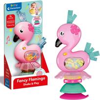 Stalo-maitinimo kėdutės žaislas kūdikiui „Flamingas”, Baby Clementoni
