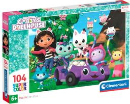 Dėlionė „Gabby’s Dollhouse“ 104 detalių, Clementoni