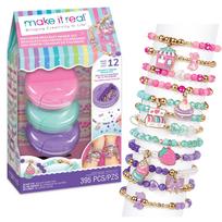 Apyrankių gaminimo rinkinys mergaitėms „Macaron Bracelet Maker”, Make It Real