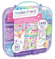 Papuošalų gaminimo rinkinys mergaitėms lagaminėlyje „Creator Bead Studio”, Make It Real