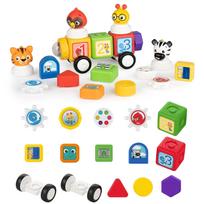 Baby Einstein magnetiniai kubeliai kūdikiui „Connectables”