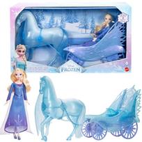 Frozen lėlė Elza su karieta ir žirgu, JBG56