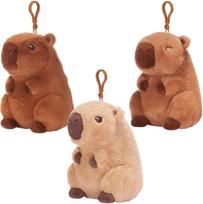 Pliušinis žaislas pakabukas kapibara, 12 cm