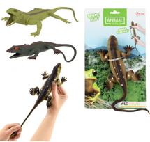 Guminis antistresinis driežas „Animal Word”, 28 cm