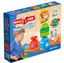 Geomag magnetiniai kubeliai „Safari gyvūnai”, 10 det., Magicube