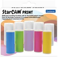 Foto juostų rinkinys „StarCam Print” fotoaparatui, 10 vnt., Lexibook