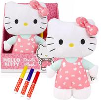 Hello Kitty pliušinis spalvinamas žaislas, rožinis, 25 cm