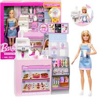 Barbie lėlė su kavinės rinkiniu, HXN94