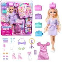 Barbie Dream Besties lėlė su Malibu grožio rinkiniu, JGG38
